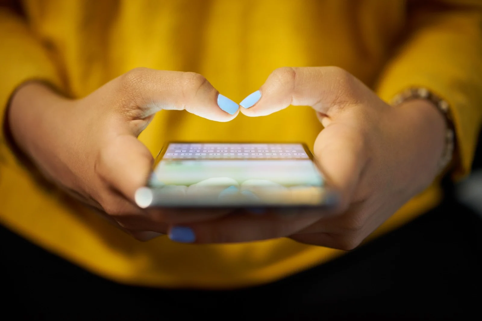 Can I text with eSIM data?