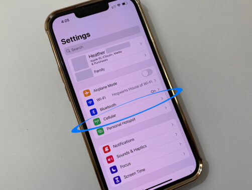 Activate your eSIM iPhone by going to Settings / Cellular