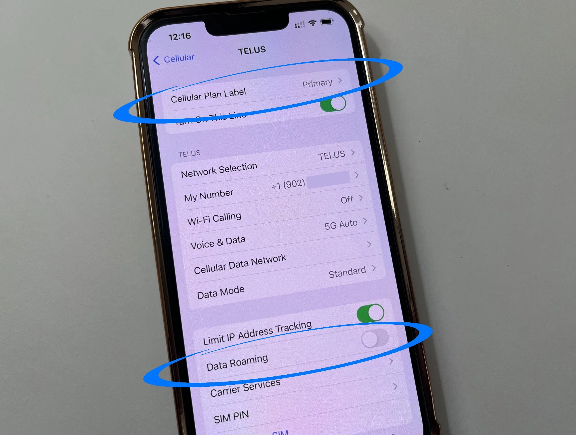 Turn Data Roaming OFF for your Primary SIM
