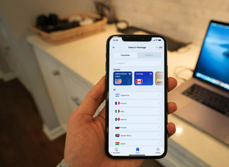 iPhone esim installation