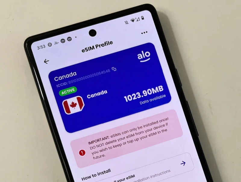 How to activate Google Pixel eSIM _ Your data package should be active