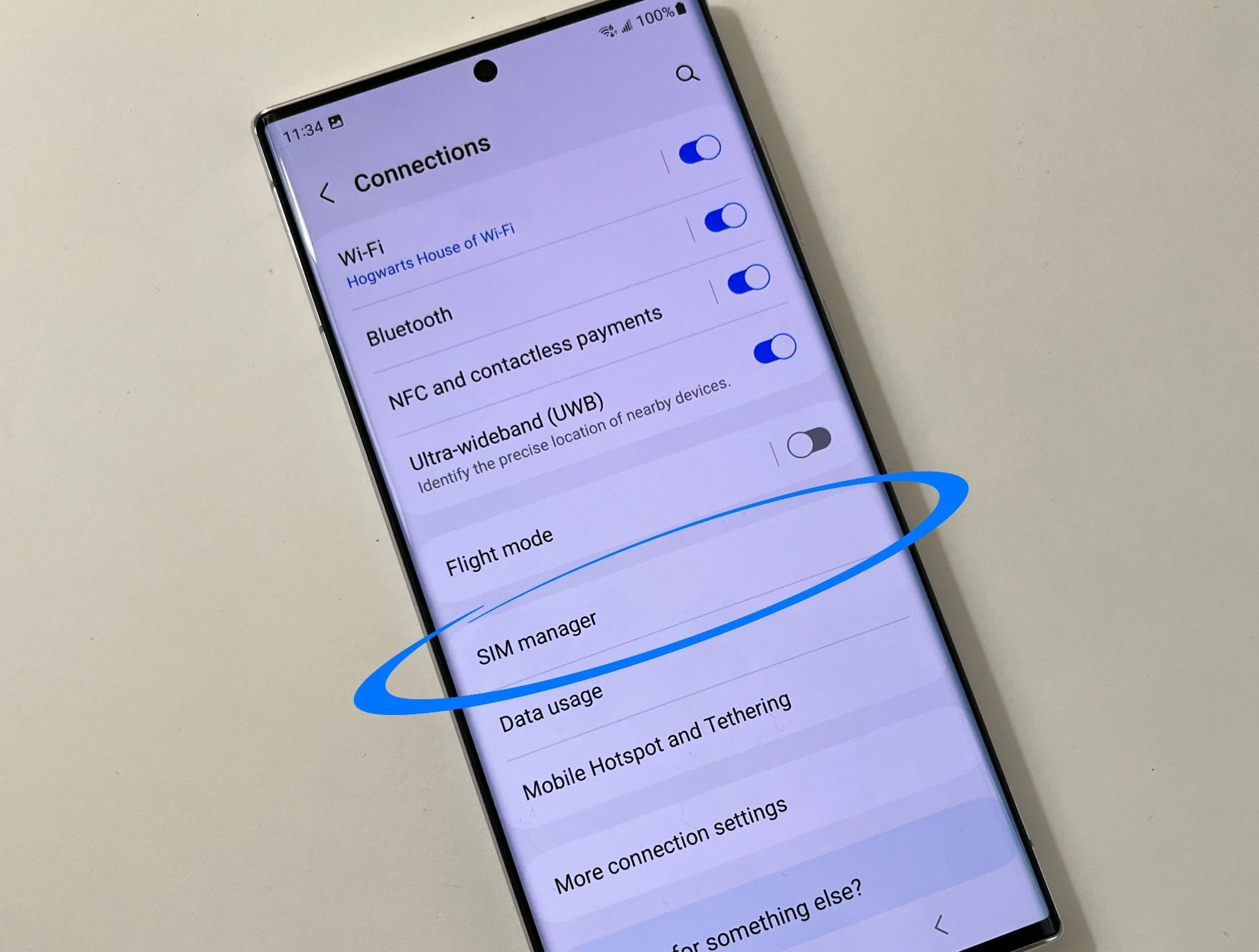Samsung eSIM installation _ Connections