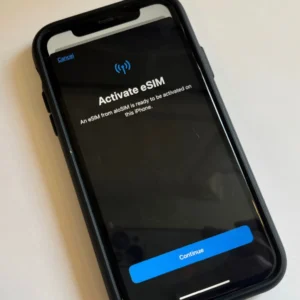 I installed my eSIM the day before travel to make sure it was safely on my phone