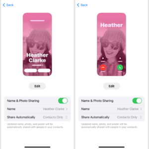 iOS 17 introduces Contact Posters