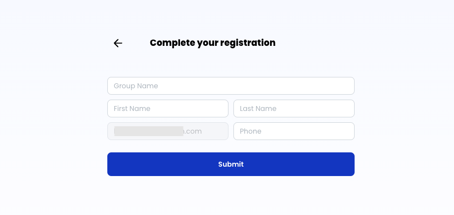 Log into an existing aloSIM account and choose a name for your aloSIM+ group
