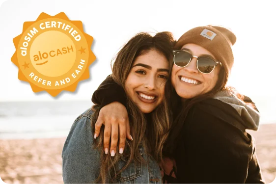 aloSIM Refer & Earn program