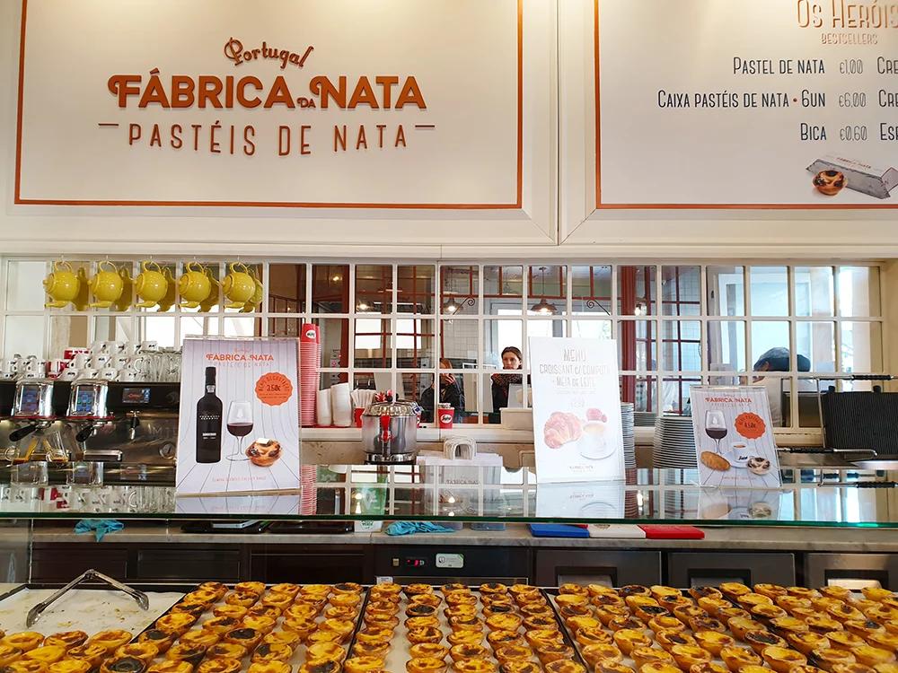 fábrica da nata