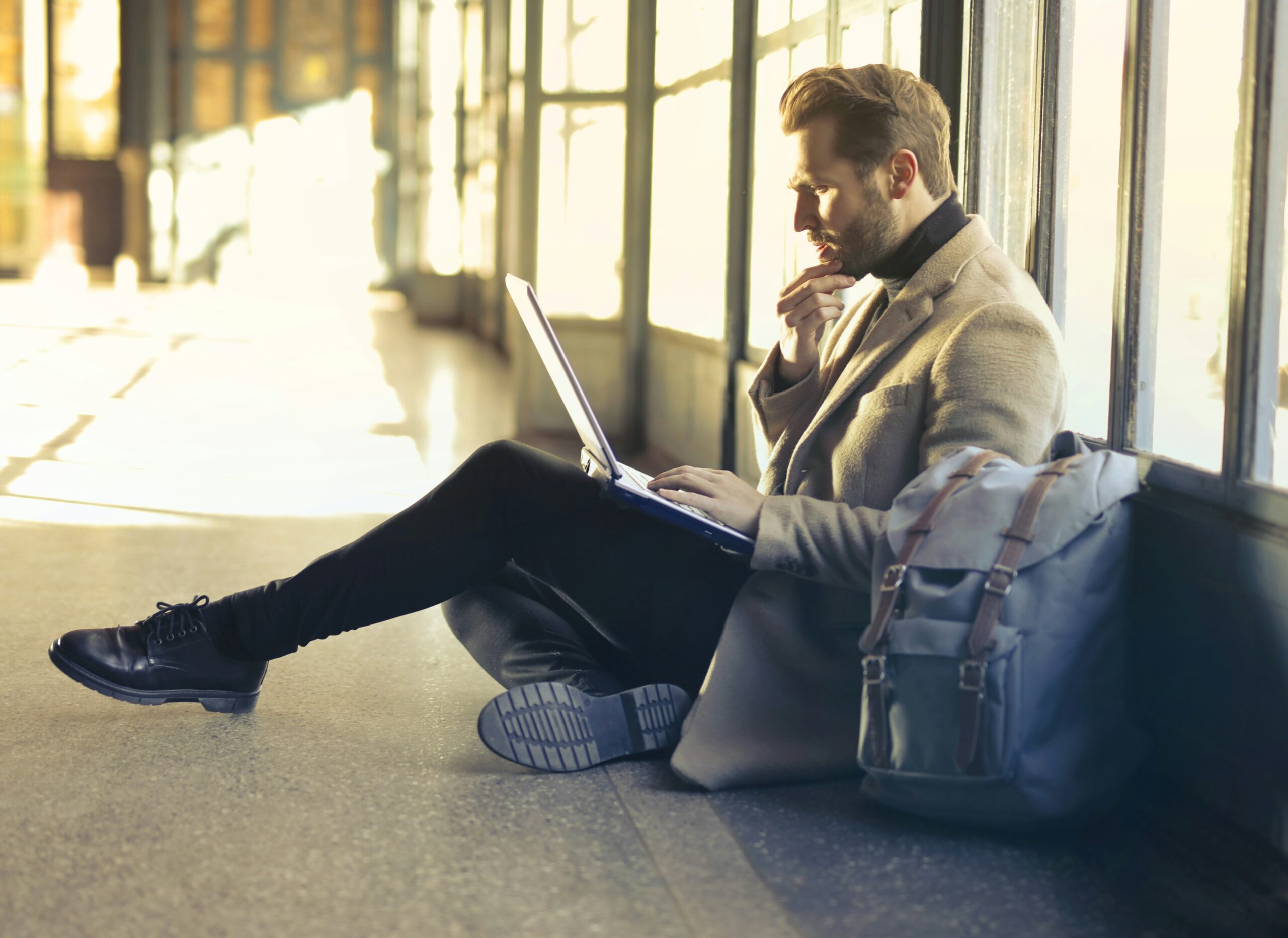 business travel backpack