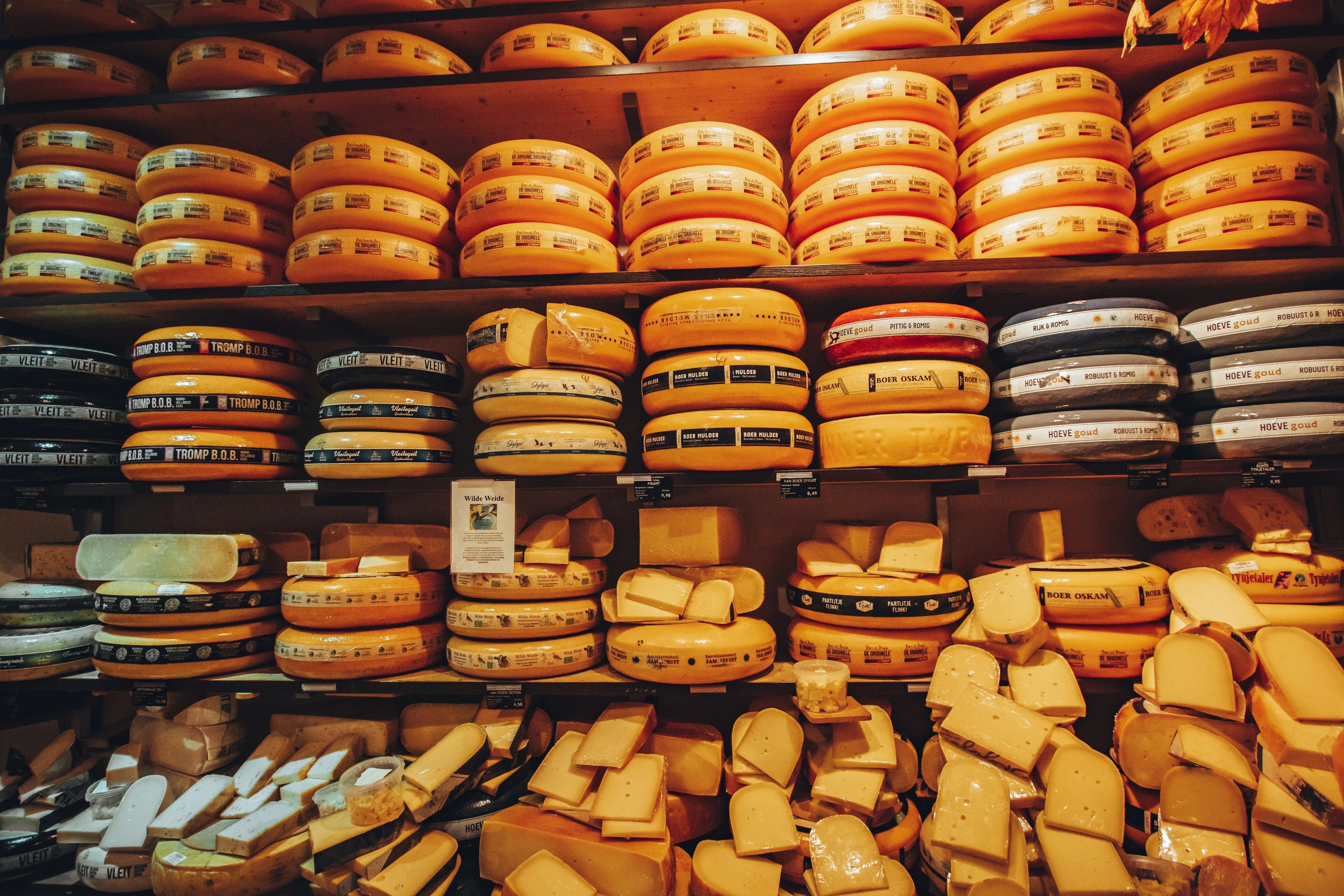 Must-Visit Cheese Shops in Amsterdam
