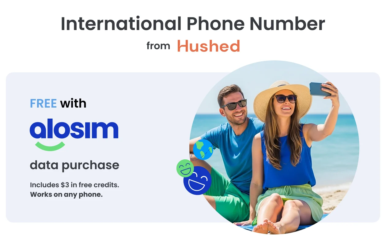 Free International Phone Number Banner