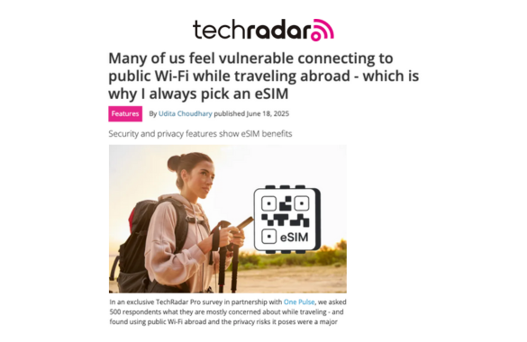 TechRadar and aloSIM